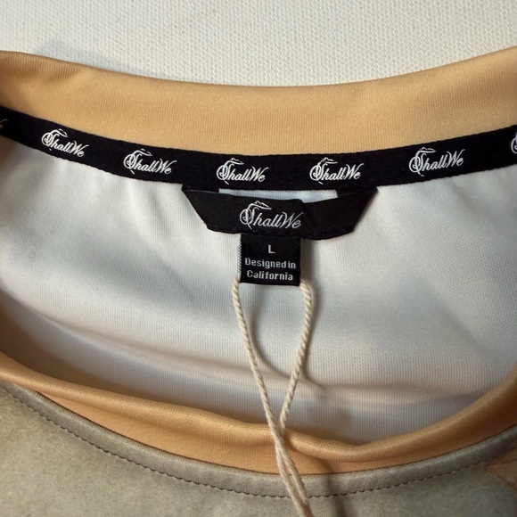 NWT Shall We Women's Patch Floral Design Size L (KB1) - Picture 6 of 8